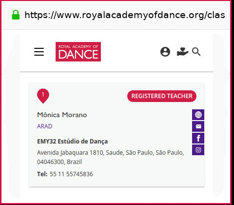 Royal Academy of Dance - São Paulo - SP